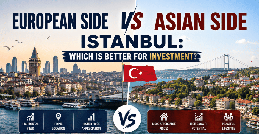 european side vs asian side istanbul for investemnt 2026