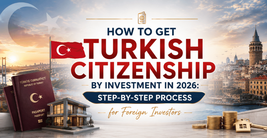 How to Get Turkish Citizenship by Investment in 2026
