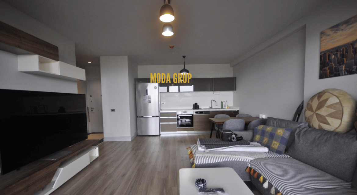 First Avenue Residence | Furnished 1+1 Apartment with Private Garden & Sea View